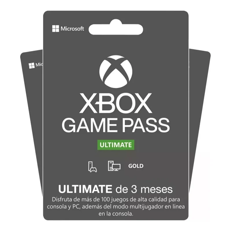 Xbox Gamepass Ultimate 3 meses